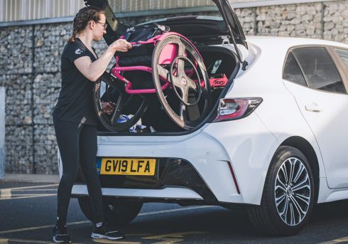 Recommended cars for carrying an unfolded wheelchair in the boot