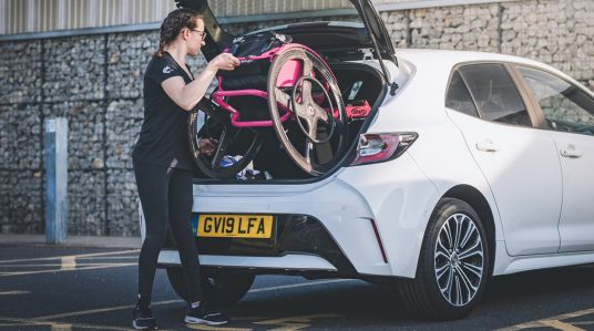 Recommended cars for carrying an unfolded wheelchair in the boot